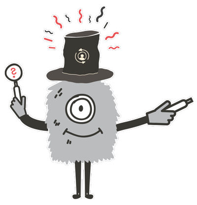 monster image tophat